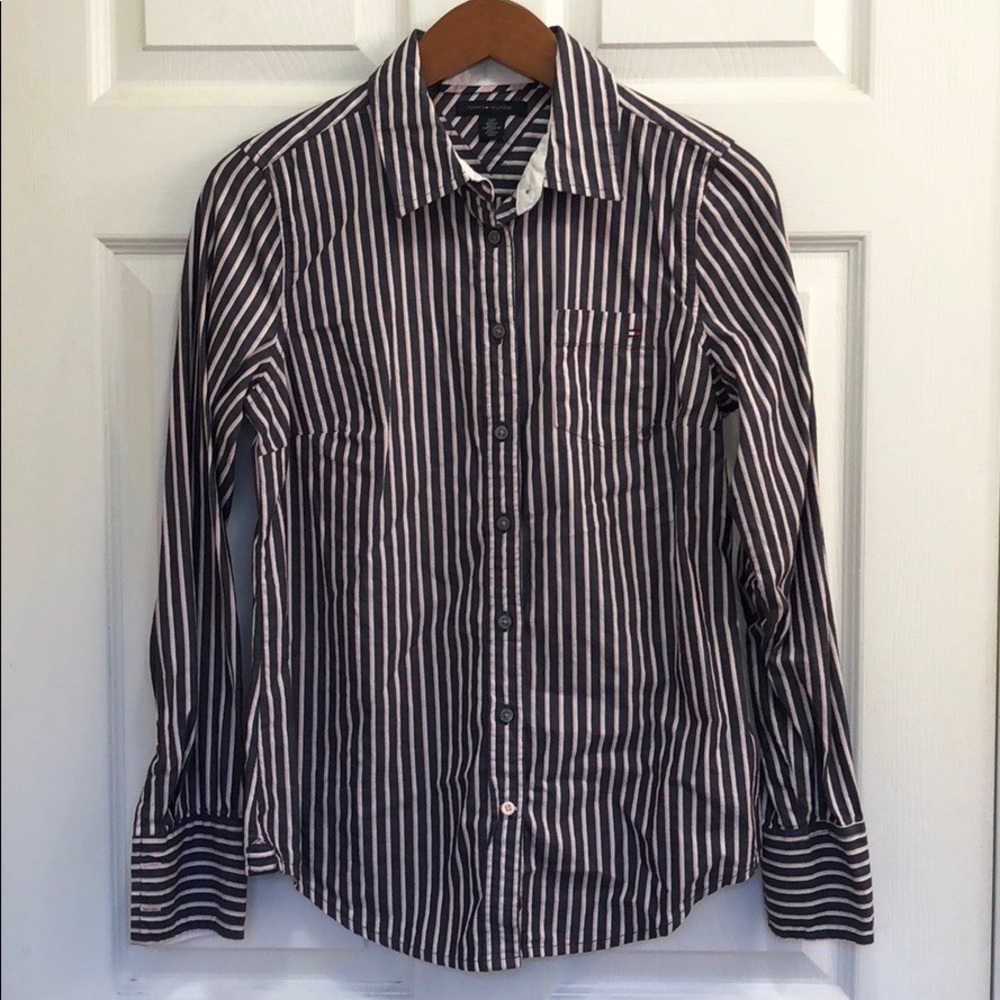 Preppy Tommy Hilfiger button down
